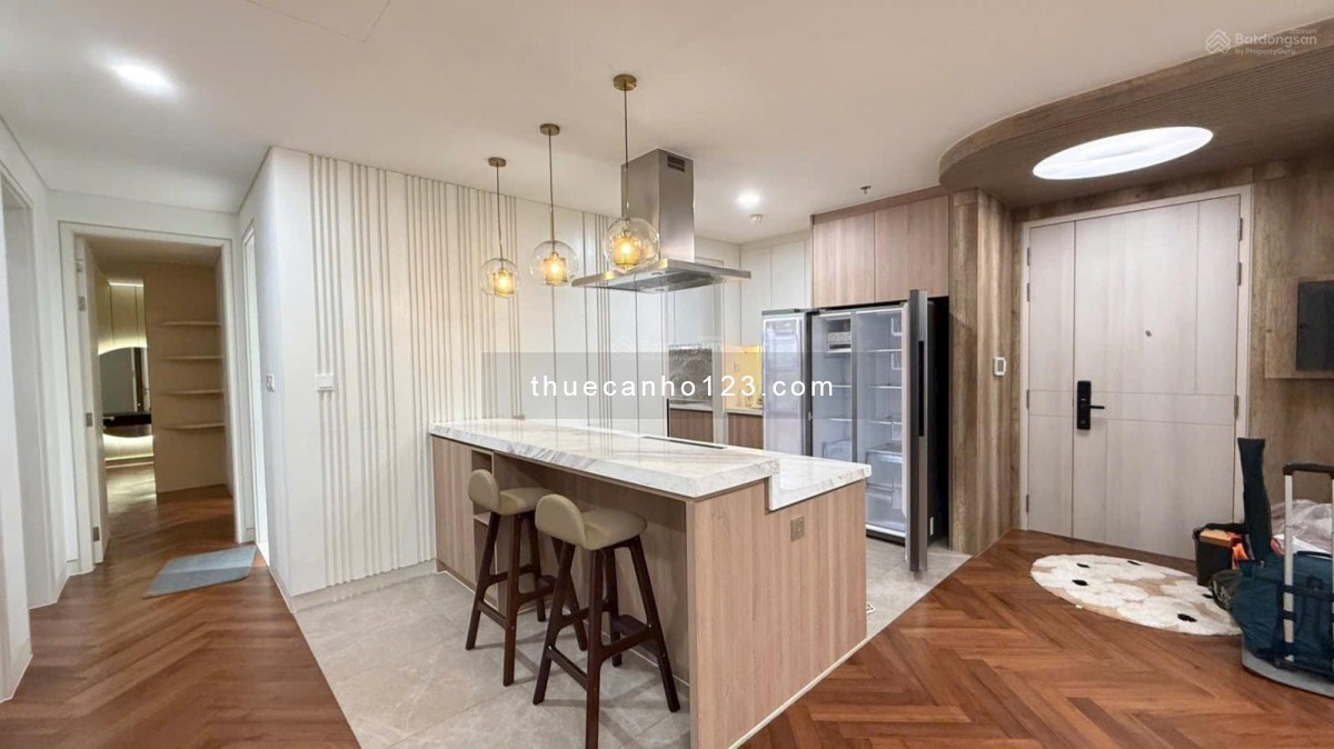 Cho thuê chung Cư Leman Luxury Q3, 88m2 - 2PN 2WC full NT, view đỉnh