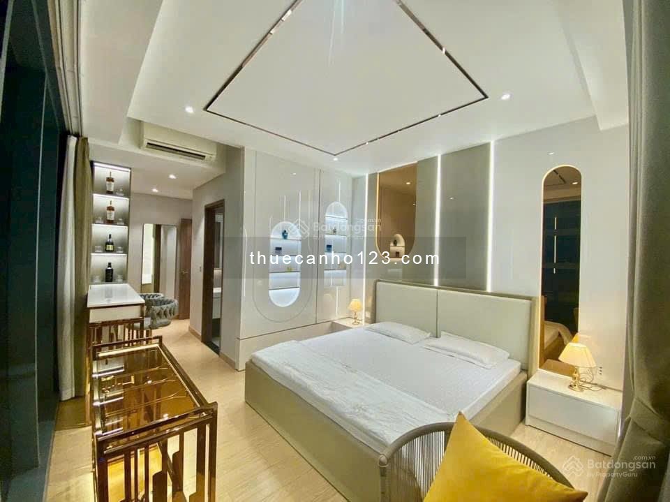 Cho thuê chung Cư Leman Luxury Q3, 88m2 - 2PN 2WC full NT, view đỉnh