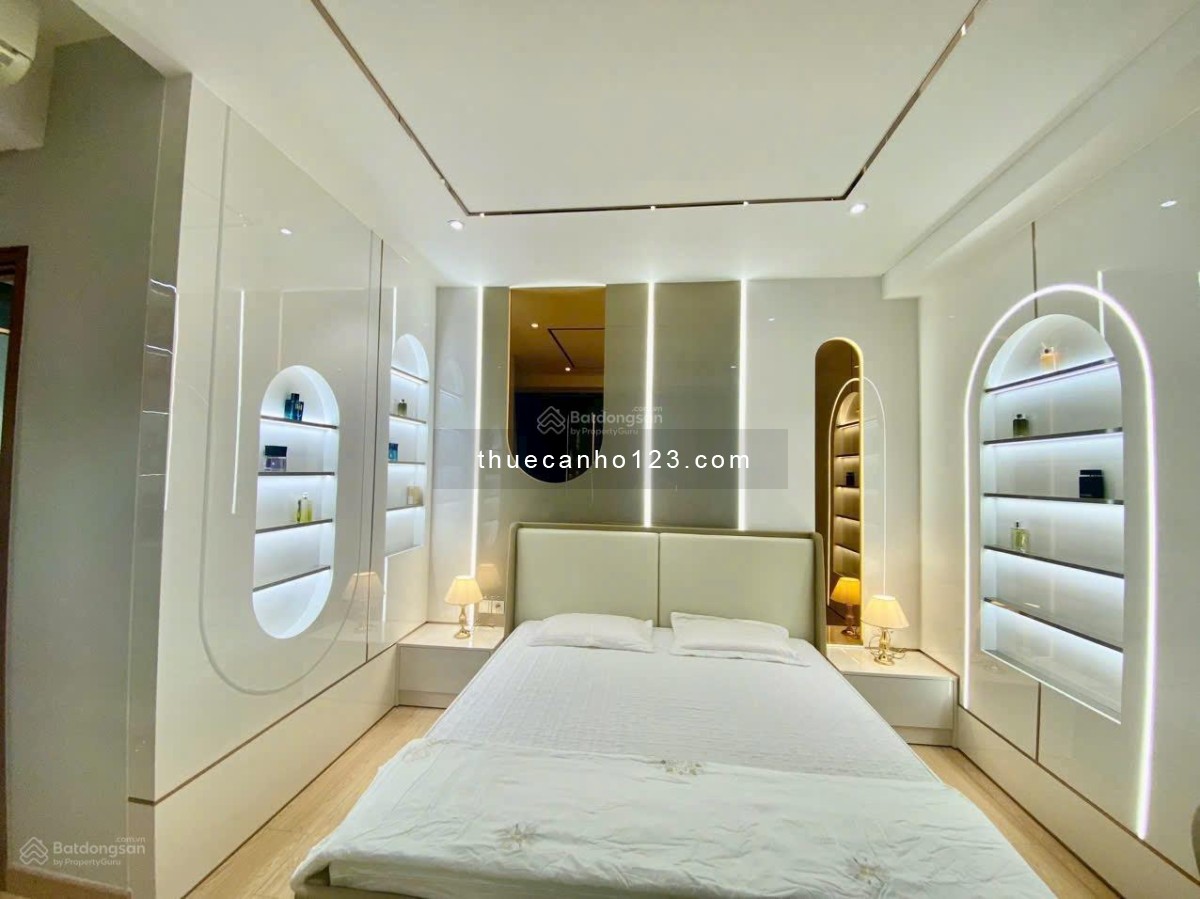 Cho thuê chung Cư Leman Luxury Q3, 88m2 - 2PN 2WC full NT, view đỉnh