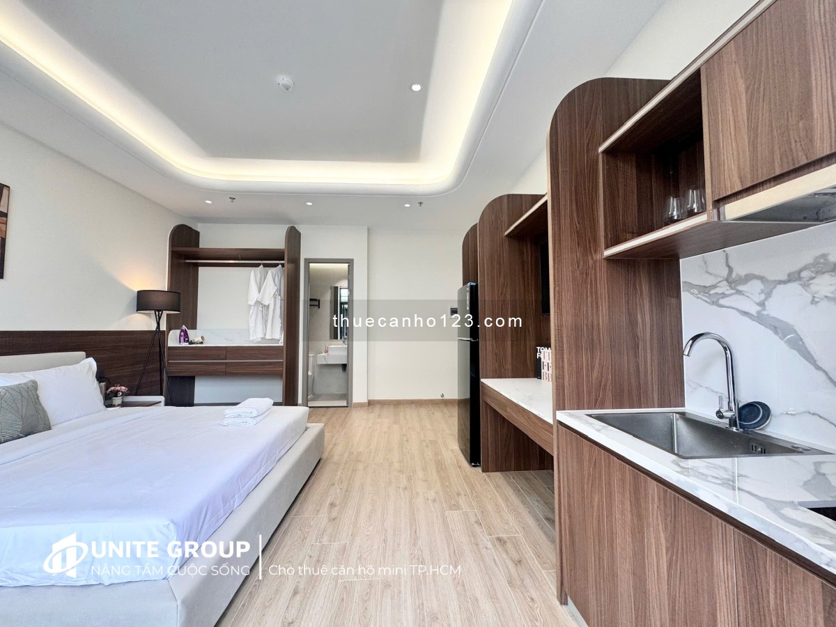 Chuỗi căn hộ 1PN/2PN ban công – Thang máy – Mới 100% gần vòng xoay Lăng Cha Cả, tiện qua nhà ga T3