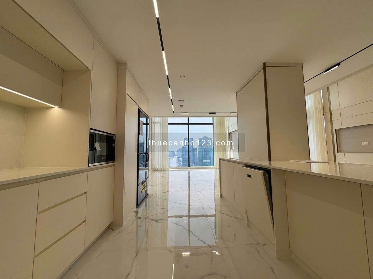 Duy nhất 1 căn loft 3 phòng ngủ 220m2 view sông, tại Opera Thủ Thiêm. Nội thất cơ bản, giá 7500$