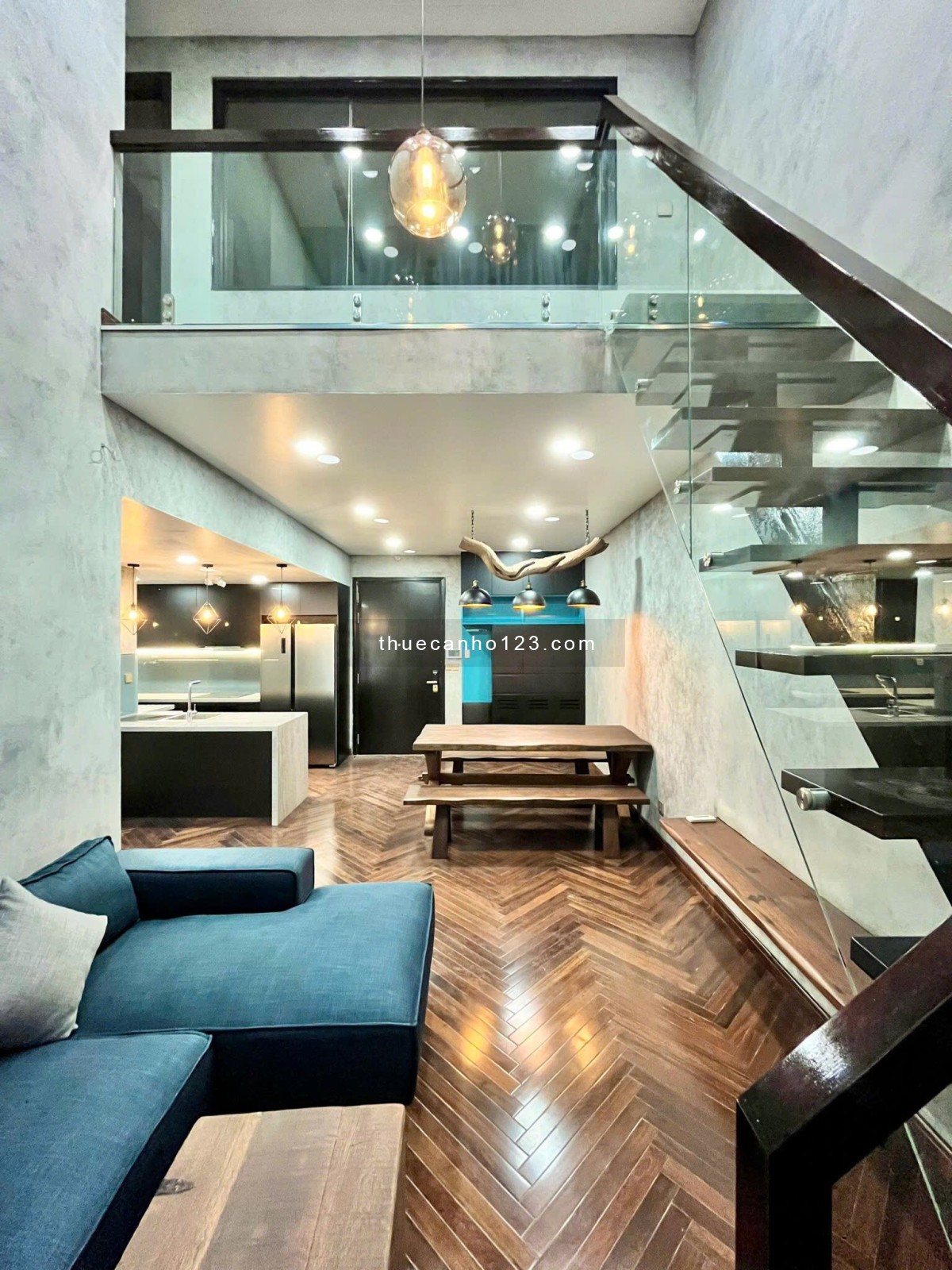 Feliz En Vista Q.2 - Cho thuê 3PN Duplex tầng sân vườn