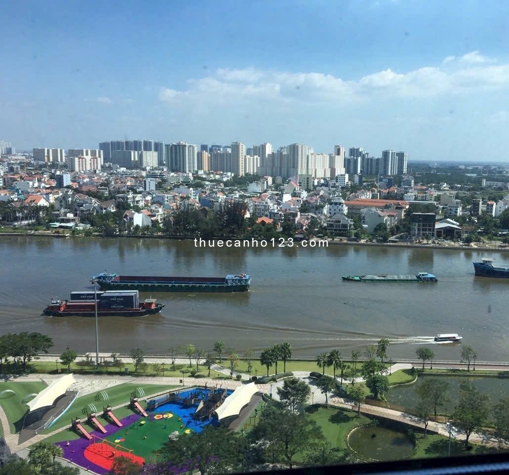 Vinhomes Central Park – Cho thuê 4PN tòa P2 | View sông & công viên trực diện