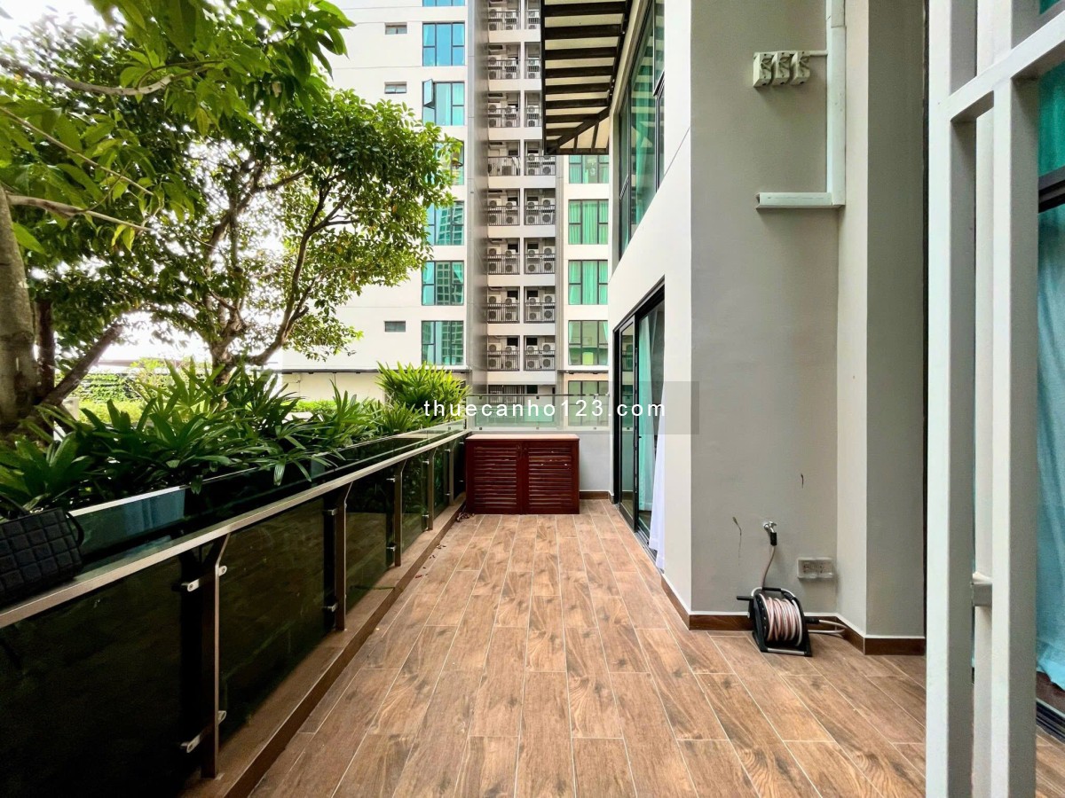 Feliz En Vista Q.2 - Cho thuê 3PN Duplex tầng sân vườn