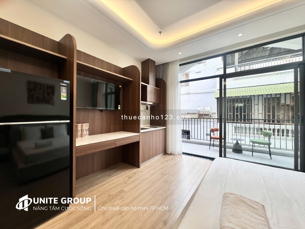 Chuỗi căn hộ 1PN/2PN ban công – Thang máy – Mới 100% gần vòng xoay Lăng Cha Cả, tiện qua nhà ga T3