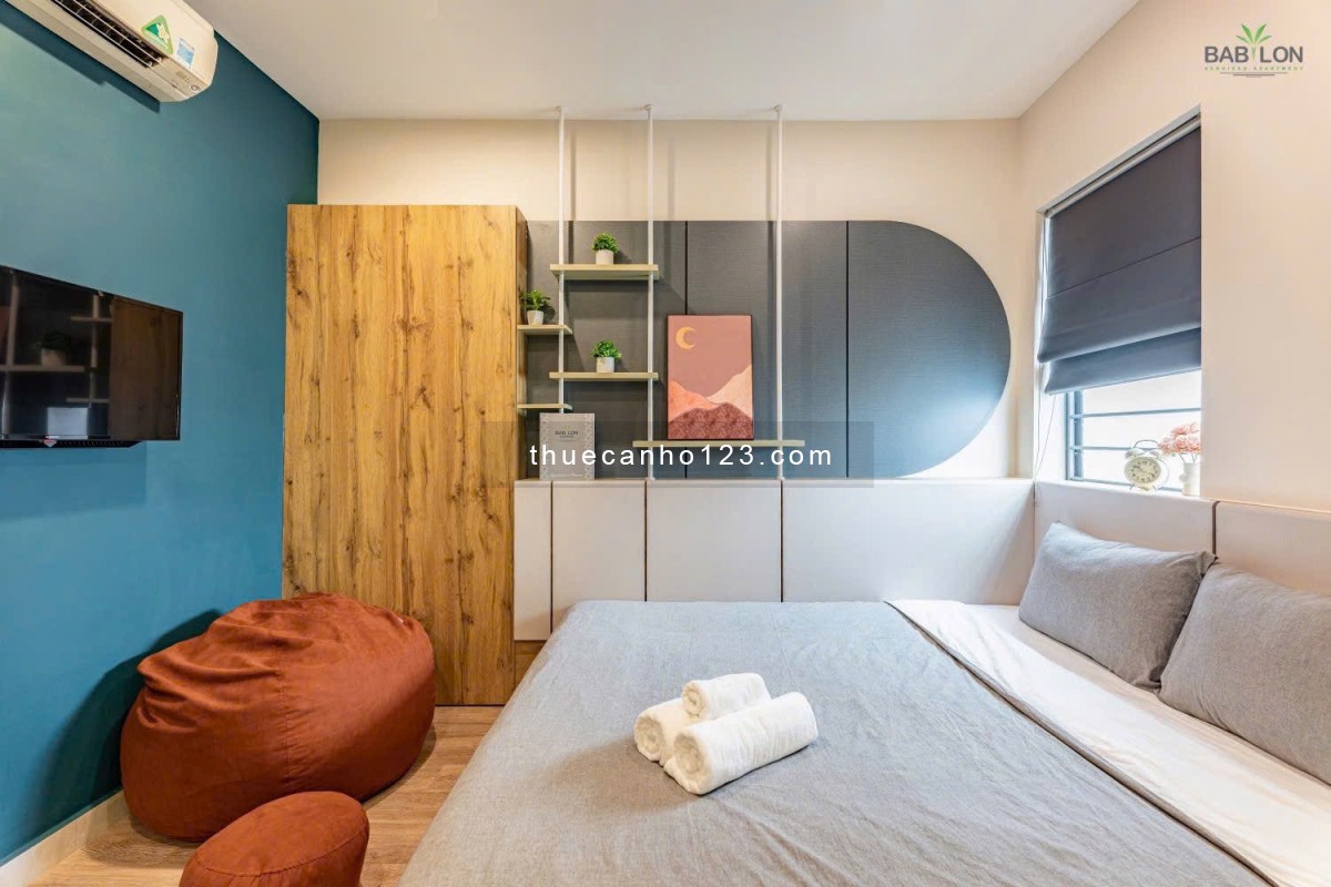 Căn Hộ Cao Cấp Ngay Công Viên Lê Văn Tám Quận 1 - Full Bội Thất 45m2 - Chợ Tân Định Đài Truyền Hình