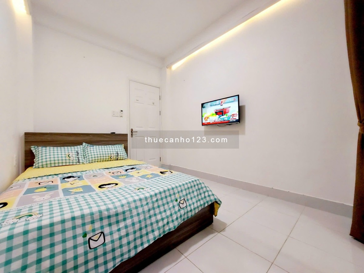 CHO THUÊ CĂN HỘ FULL NỘI THẤT 30M2 QUẬN 3 GẦN NHÀ HÁT TPHCM, DINH ĐỘC LẬP, CHỢ BẾN THÀNH