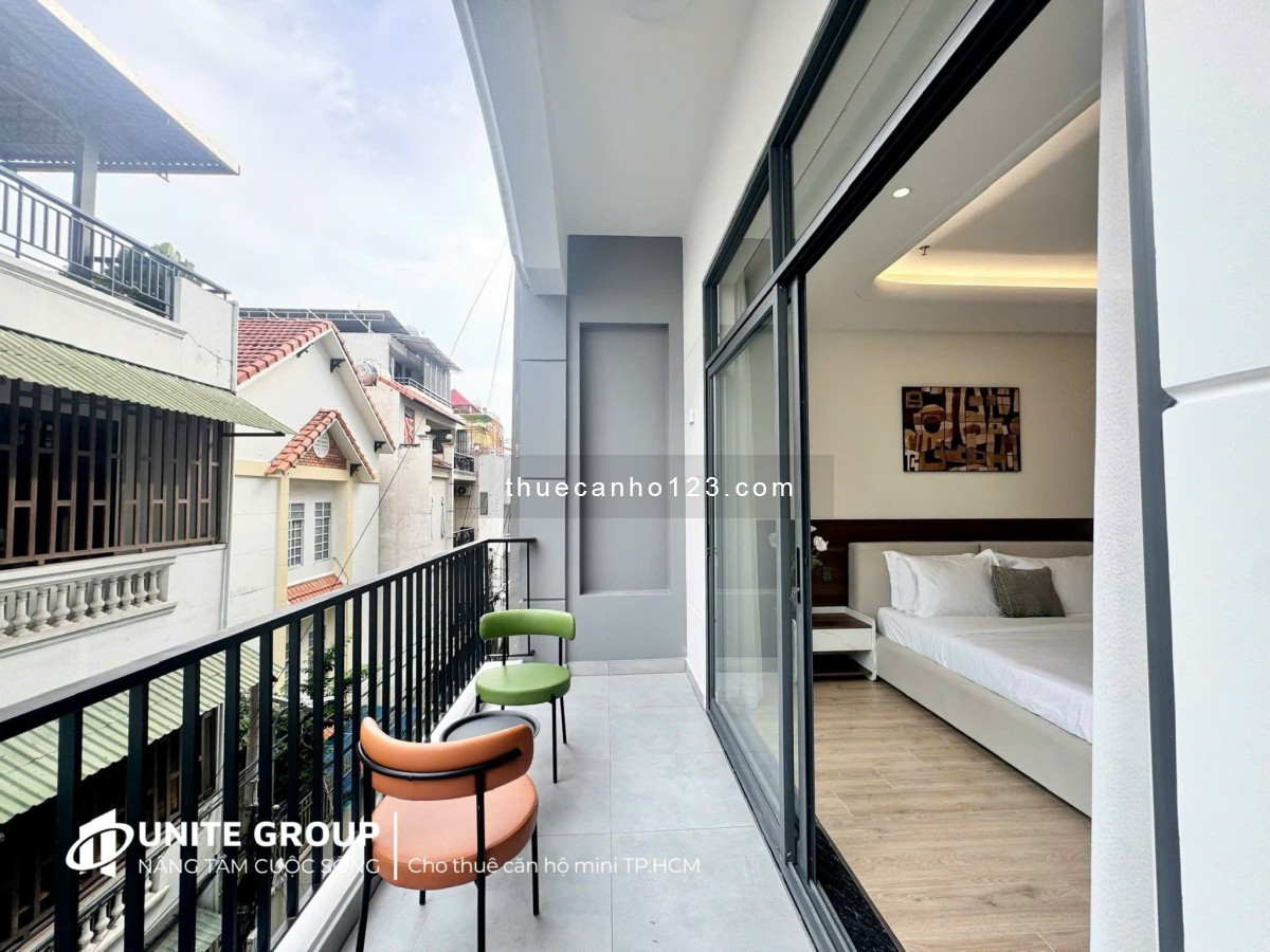 Chuỗi căn hộ 1PN/2PN ban công – Thang máy – Mới 100% gần vòng xoay Lăng Cha Cả, tiện qua nhà ga T3