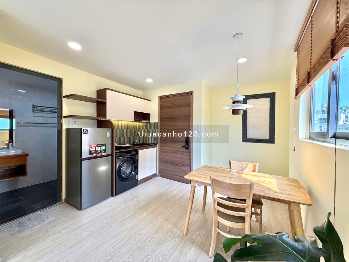 Chdv studio/1PN sang – Rộng – Thang máy – Ban công gần sân bay Tân Sơn Nhất, công viên Gia Định