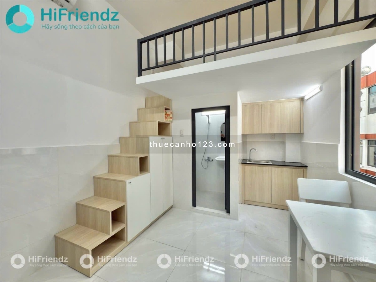 Cho Thuê Căn Hộ Mới Xây 100%  Gần Đại Học Văn Hiến và Công Viên Nước Đầm Sen 