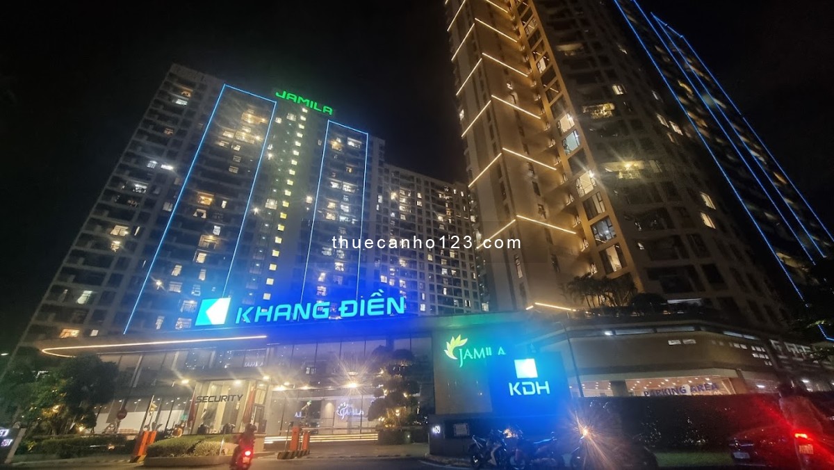 Chính Chủ cho thuê căn hộ Jamila Khang Điền, 2PN 75m2, nội thất cơ bản