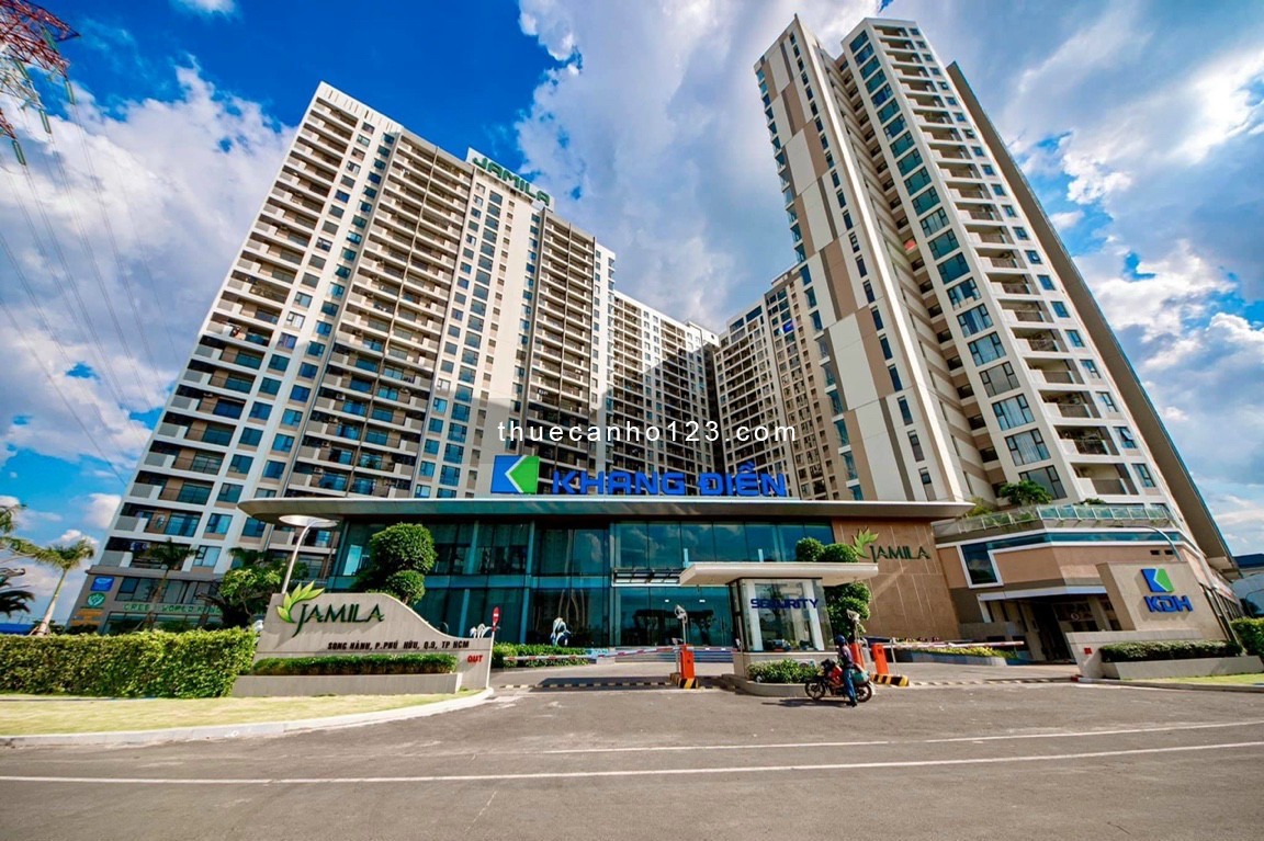 Chính Chủ cho thuê căn hộ Jamila Khang Điền, 2PN 75m2, nội thất cơ bản