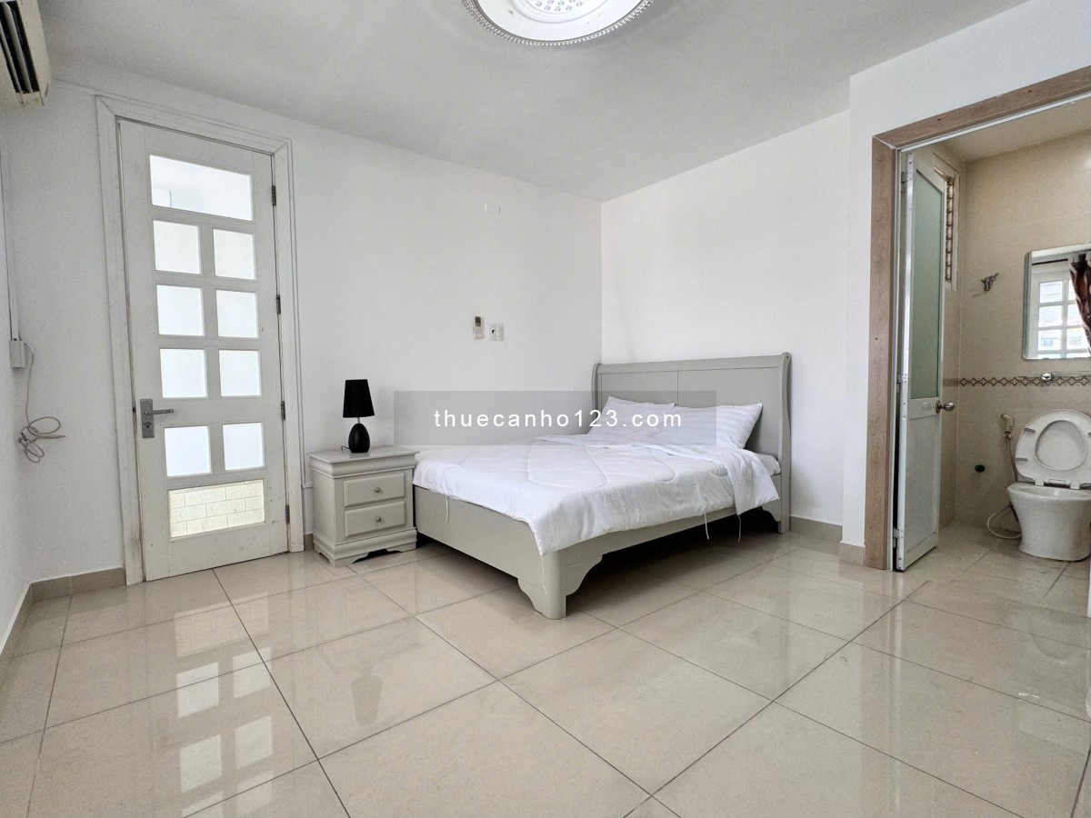 CHO CĂN HỘ DỊCH VỤ 1PN ban công siêu rộng– FULL NỘI THẤT – GẦN NHÀ GA T3 TÂN BÌNH