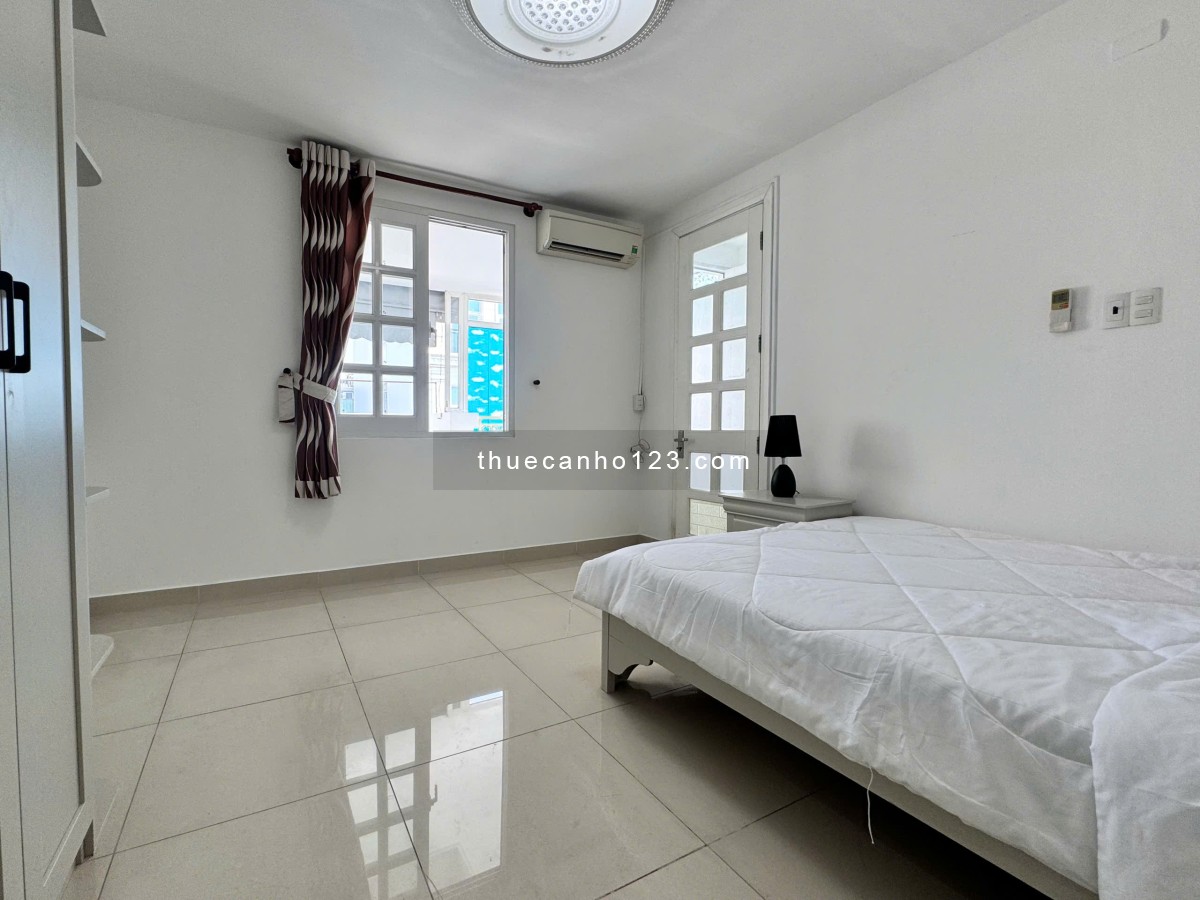 CHO CĂN HỘ DỊCH VỤ 1PN ban công siêu rộng– FULL NỘI THẤT – GẦN NHÀ GA T3 TÂN BÌNH