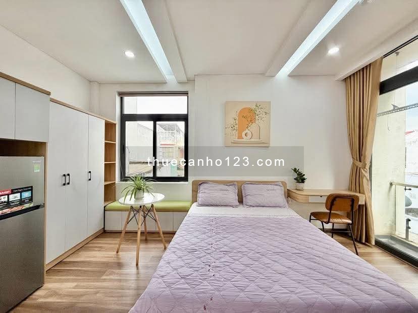 Cho thuê CHDV 40m2 full nội thất có ban công gần chợ Bà Chiểu Q. Bình Thạnh