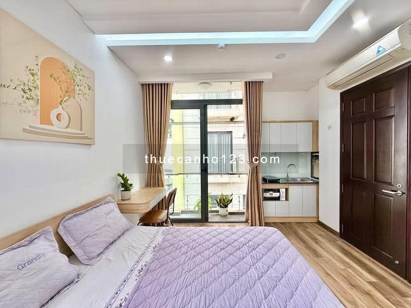 Cho thuê CHDV 40m2 full nội thất có ban công gần chợ Bà Chiểu Q. Bình Thạnh