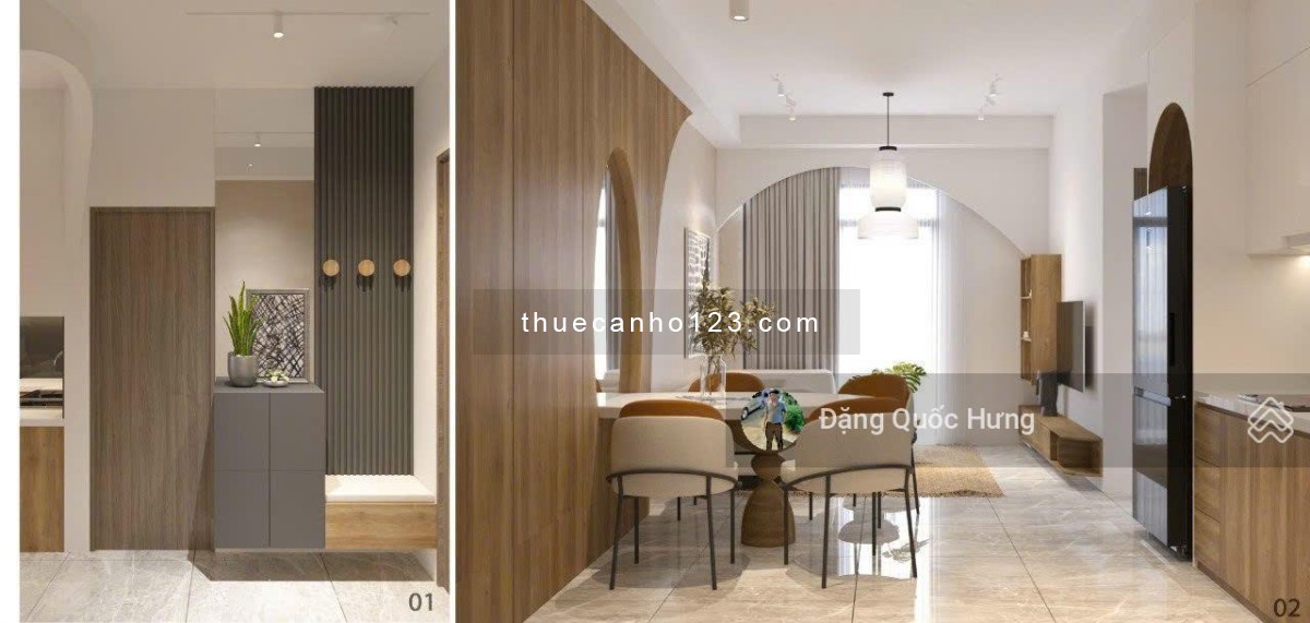 Chủ nhà cần cho thuê căn hộ tâm huyết Saigon Asiana, 2PN, 2WC có nội thất giá 10tr/th