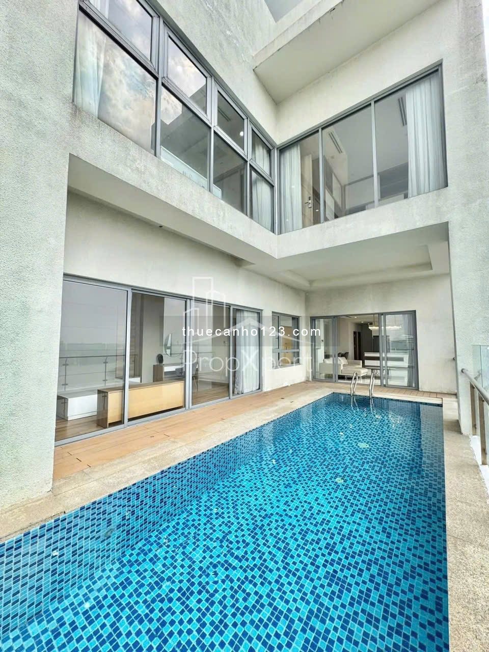 Cho thuê 5PN - 321 m² Penthouse Đảo Kim Cương – Tháp Bahamas, 5.500 USD/tháng