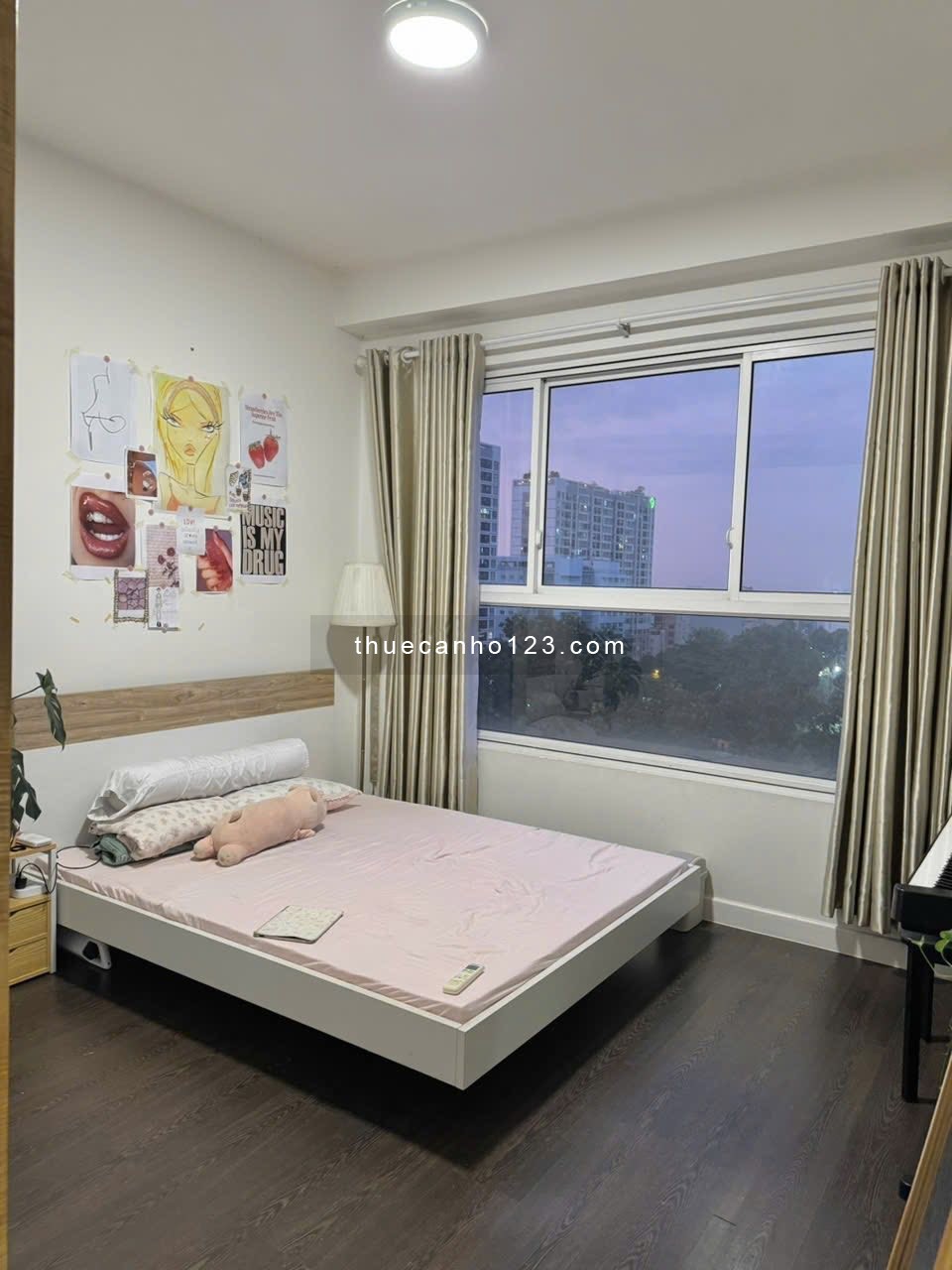 Cho thuê Căn Góc 109m2 - 3PN.2WC - Rộng rãi y hình - chỉ: 22tr / tháng