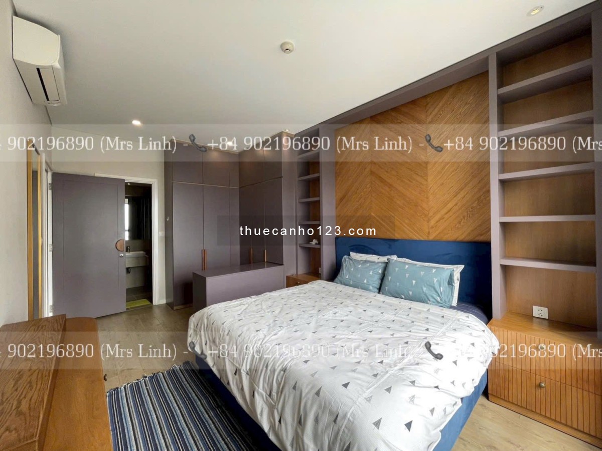 Diamond Island cho thuê căn 2PN View sông & hồ bơi, full đồ, 27 triệu/ tháng