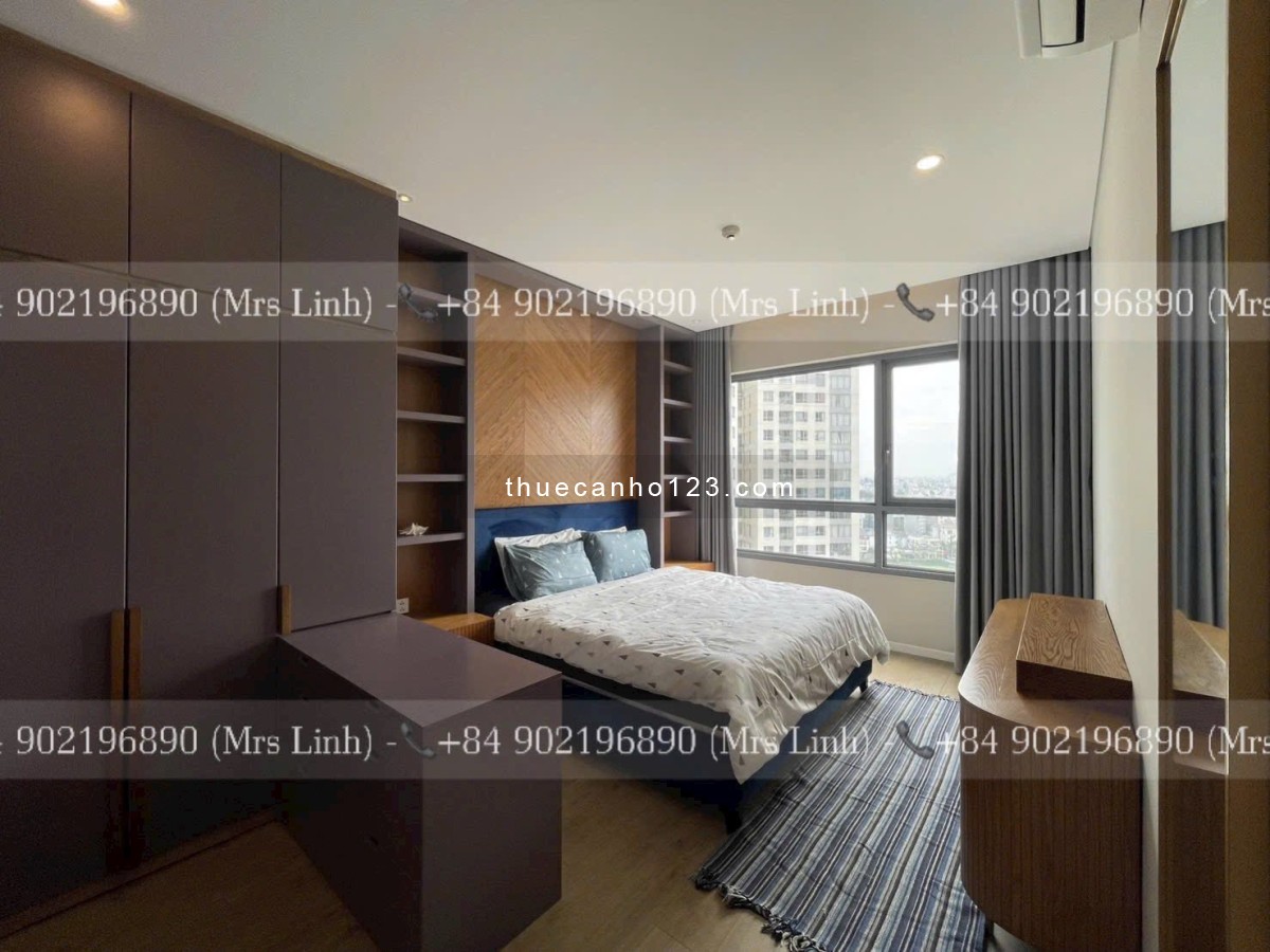 Diamond Island cho thuê căn 2PN View sông & hồ bơi, full đồ, 27 triệu/ tháng