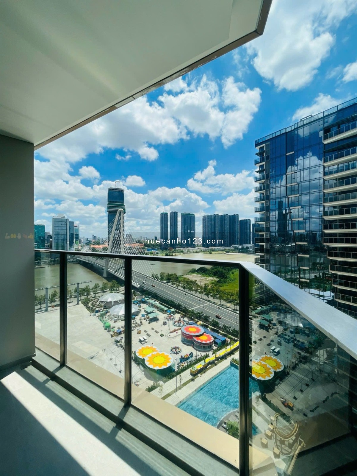 The Opera - Metropole Thủ Thiêm cho thuê 2PN | 94m² | Ban công rộng 45 triệu/th