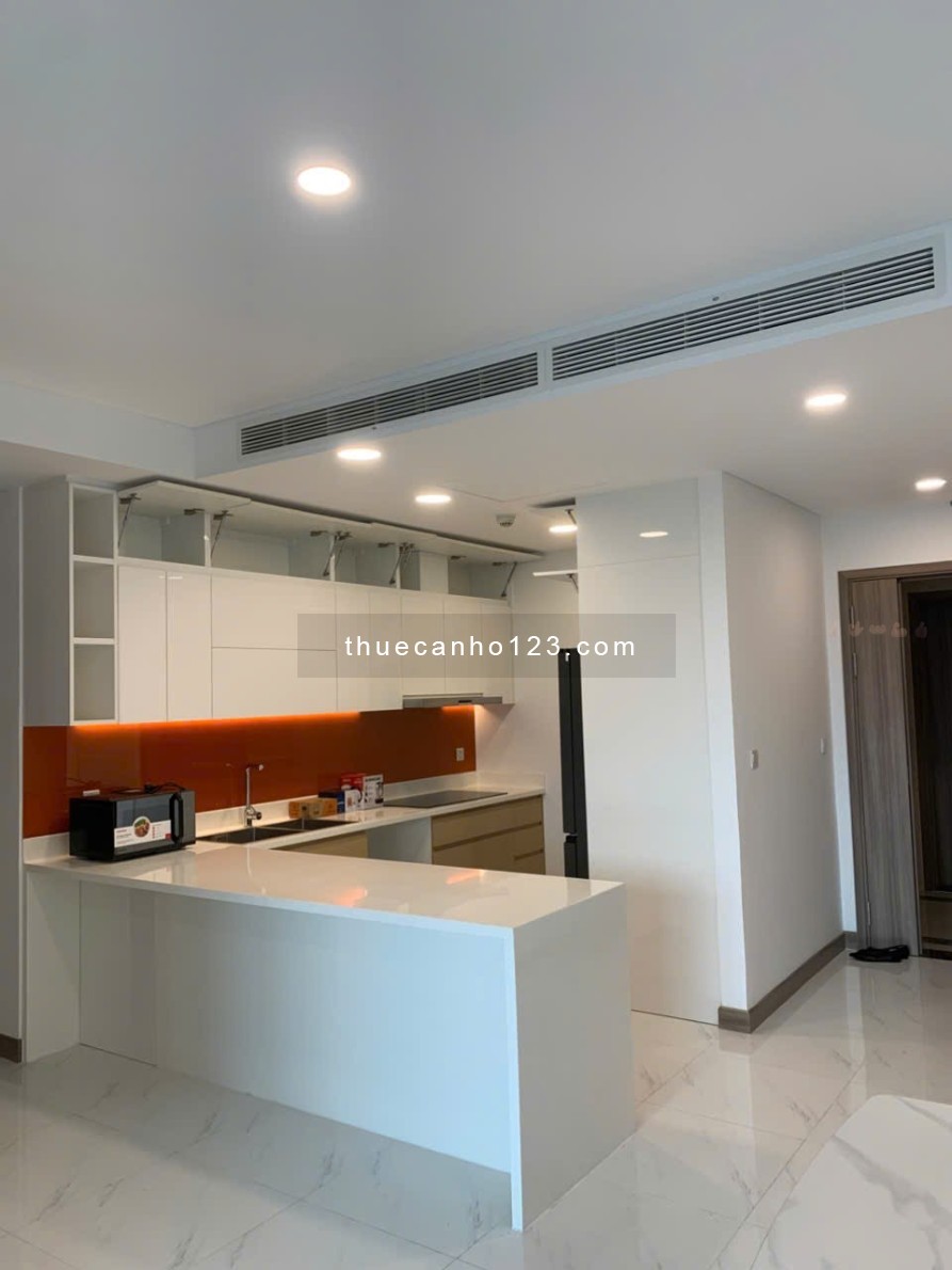 Cho thuê 2PN2WC Sunwal Pearl tầng cao thoáng mát