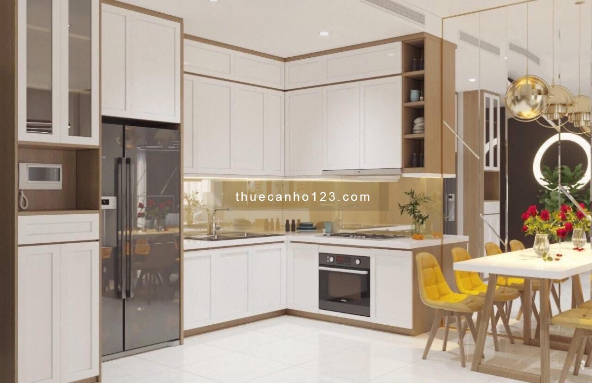 Cho thuê căn hộ 3 phòng ngủ The Sun Avenue – full nội thất, Quận 2