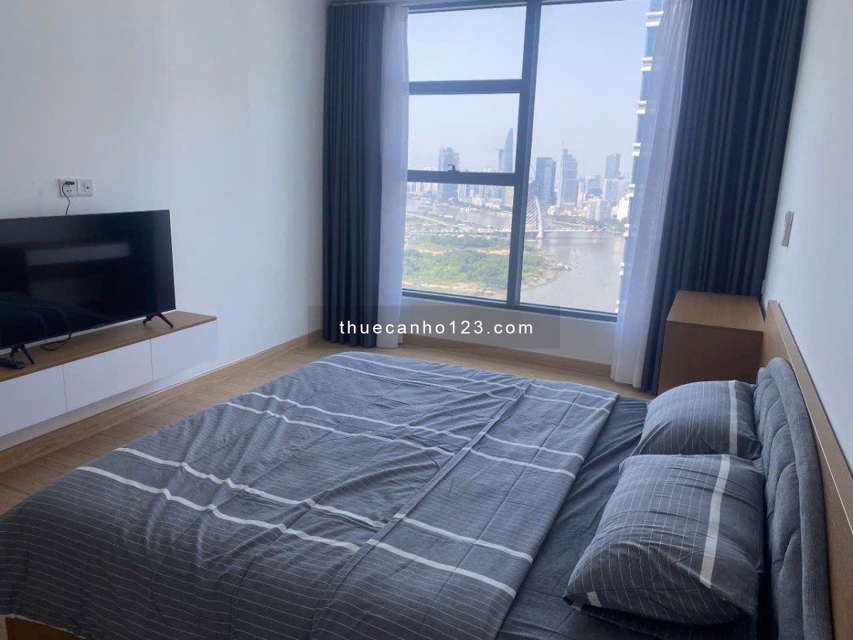 Sunwah Pearl – cho thuê căn 2PN, 105m² View sông & Quận 1 tuyệt đẹp