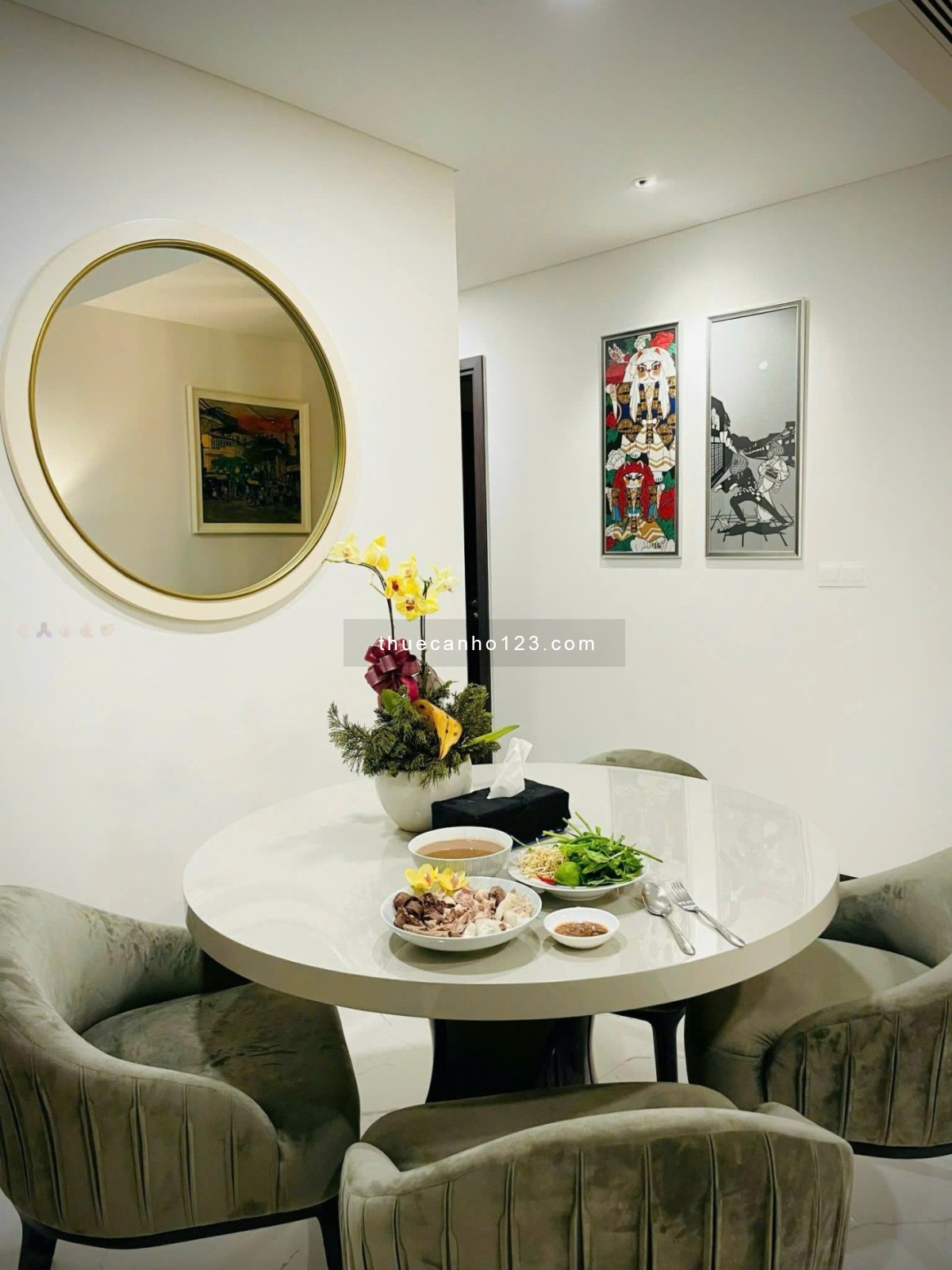 Cho thuê Empire City  –  Căn 2PN. Full nội thất, 94m² – Giá tốt 35 triệu/tháng