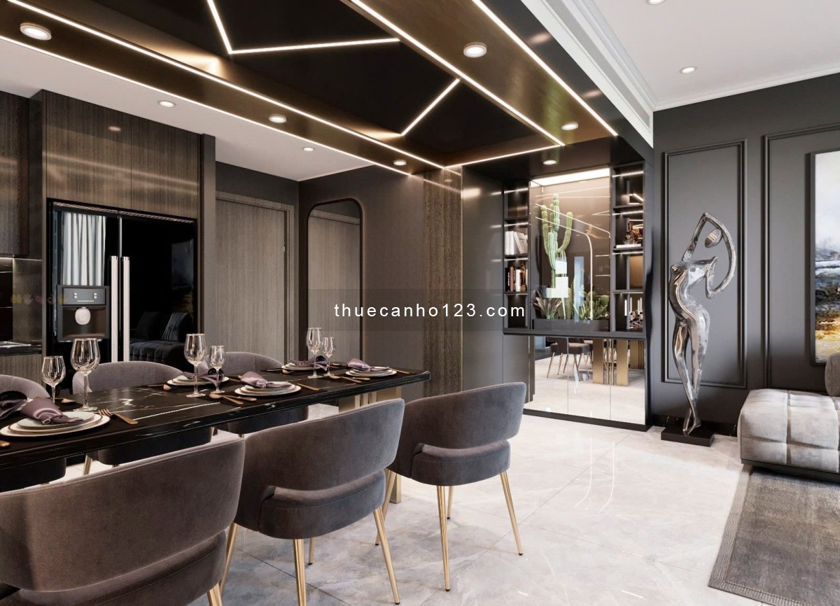 Empire City – Căn 2PN View Hồ Bơi, Nội Thất Đầy Đủ, 93m²