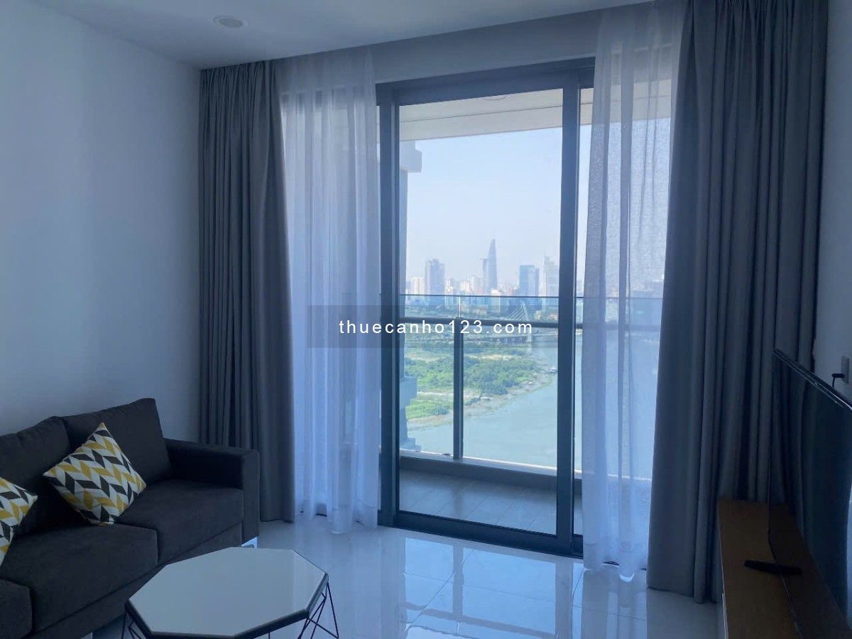 Sunwah Pearl – cho thuê căn 2PN, 105m² View sông & Quận 1 tuyệt đẹp