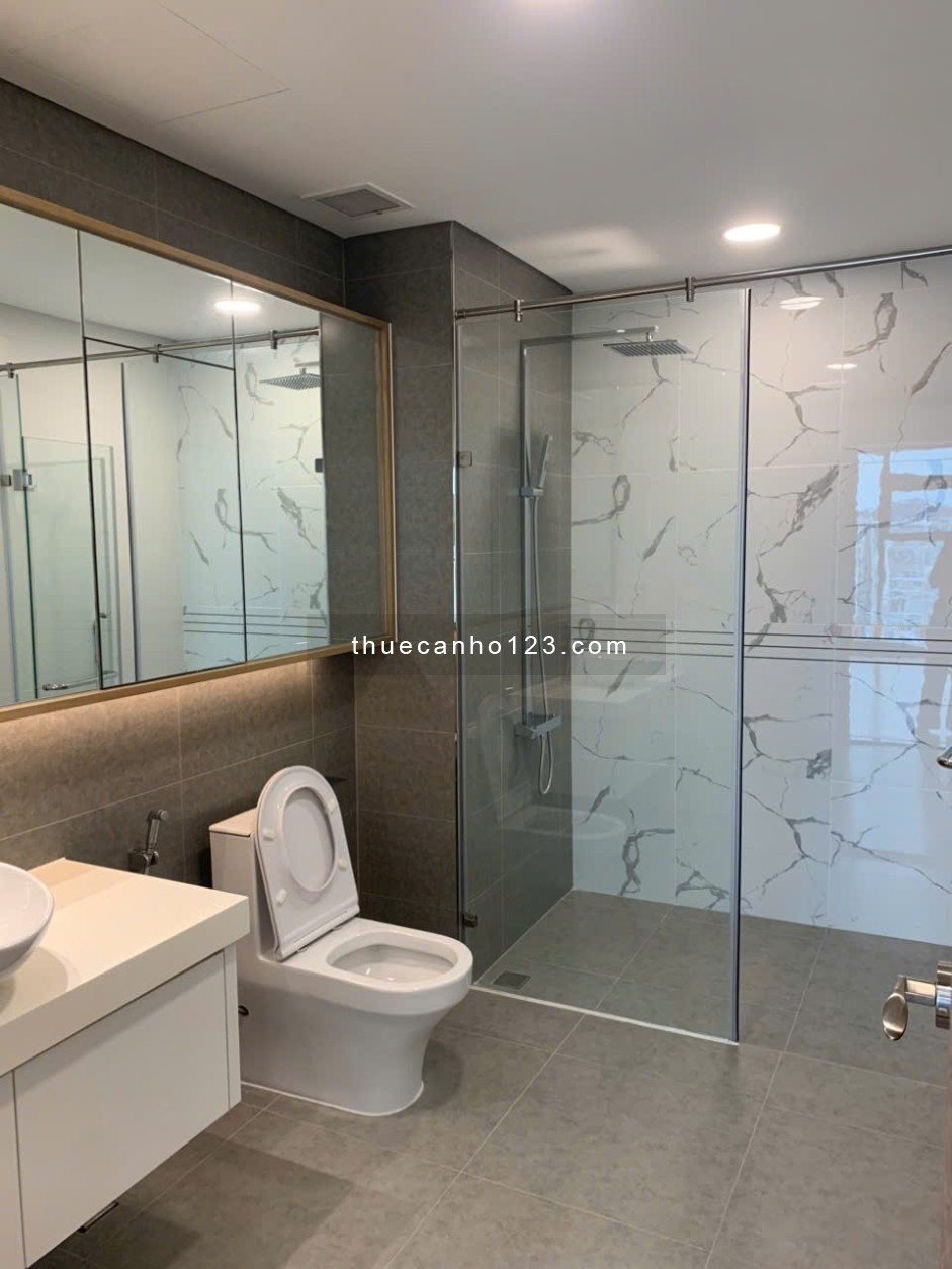 Cho thuê 2PN2WC Sunwal Pearl tầng cao thoáng mát