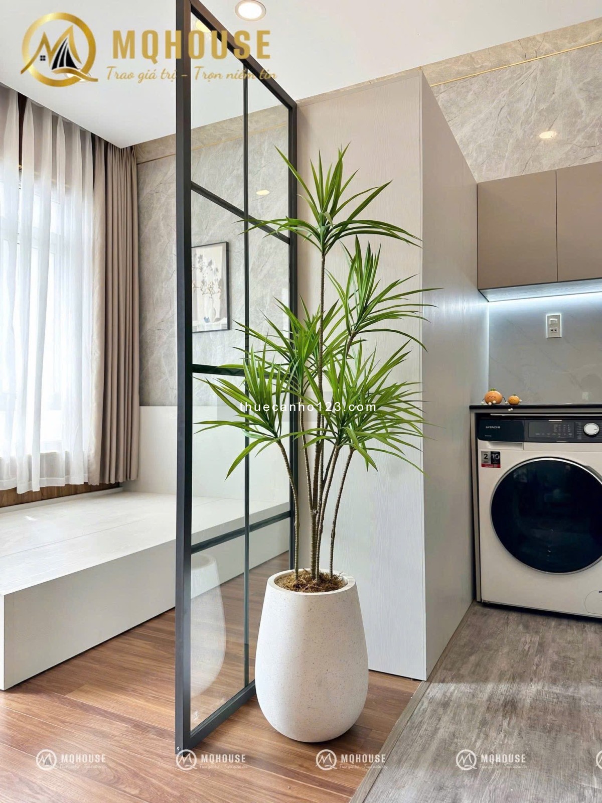 Căn hộ 1pn ban công full nội thất gần cv Hoàng Văn Thụ, sân bay ETOWN quận Tân Bình