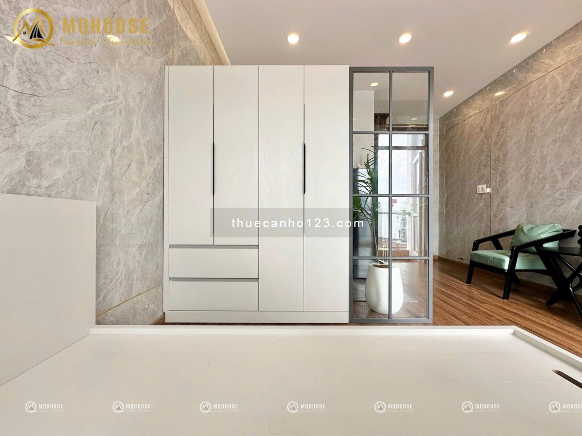 Căn hộ 1pn ban công full nội thất gần cv Hoàng Văn Thụ, sân bay ETOWN quận Tân Bình