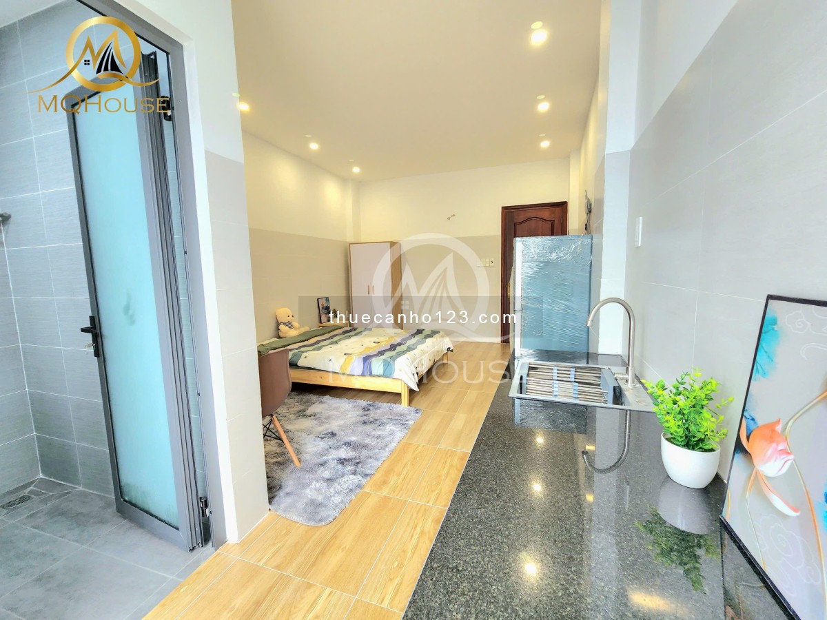 Căn hộ 40m² cửa sổ lớn, thoáng mát ngay K300 E-Town, gần nhà ga T3.