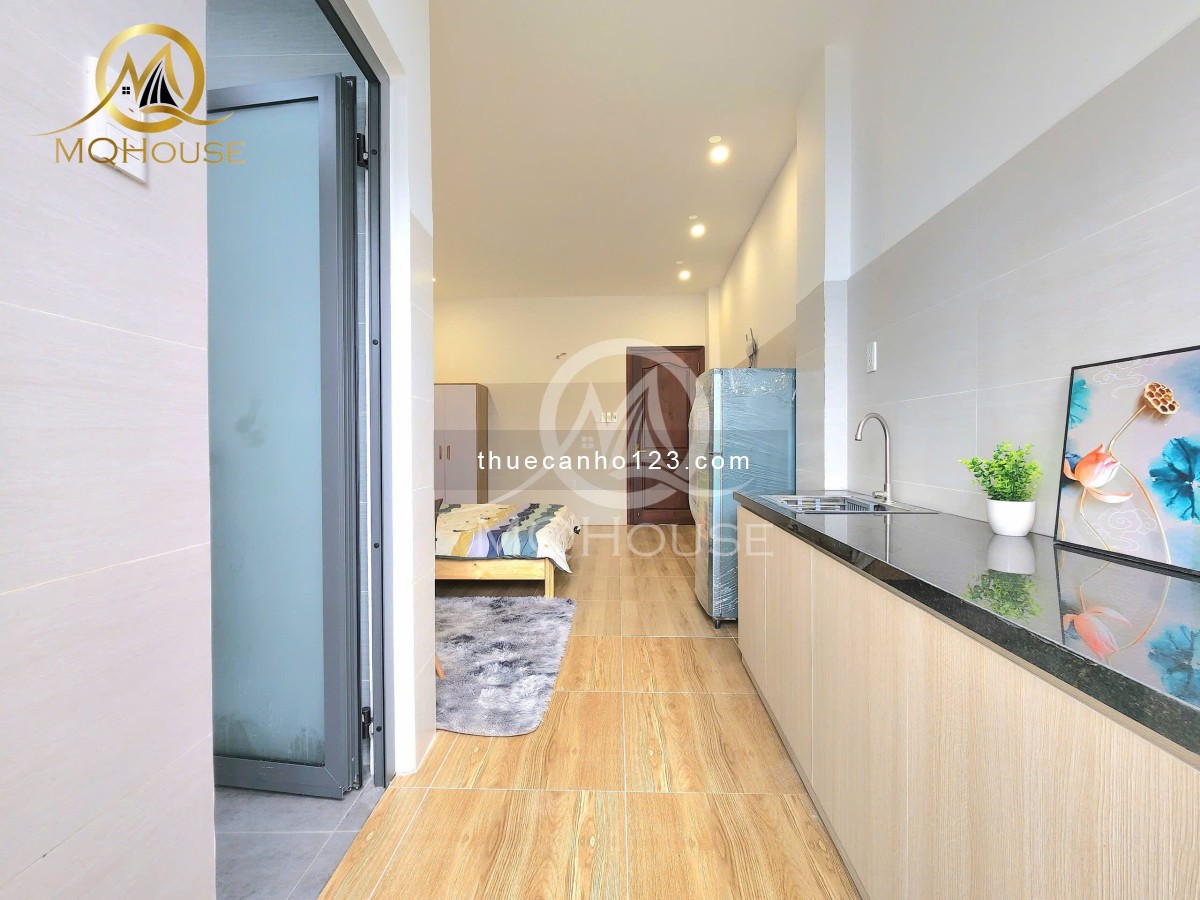 Căn hộ 40m² cửa sổ lớn, thoáng mát ngay K300 E-Town, gần nhà ga T3.