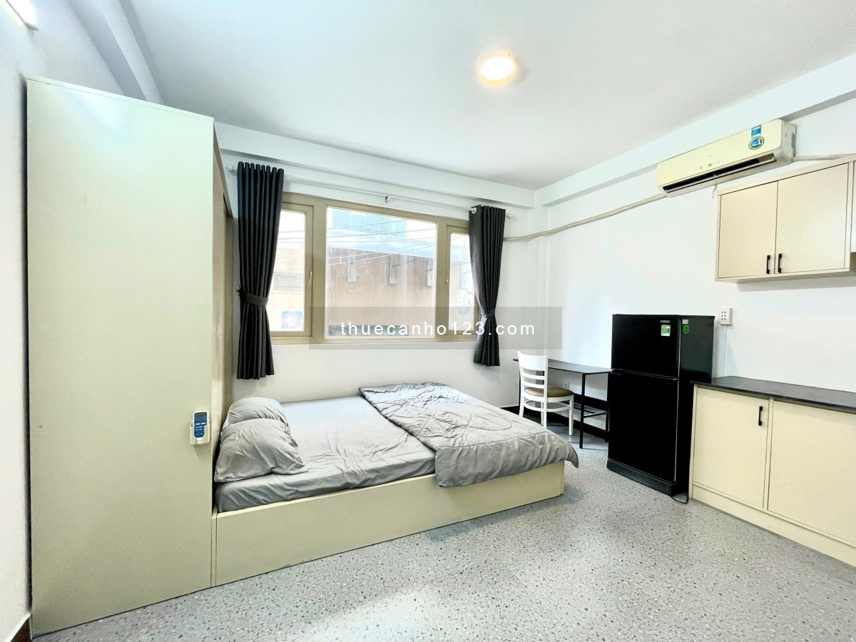 Cho thuê trọ Studio cửa sổ giá rẻ Q1, gần chợ Bến Thành, công viên 23/9, phố đi bộ, Saigon Center, T