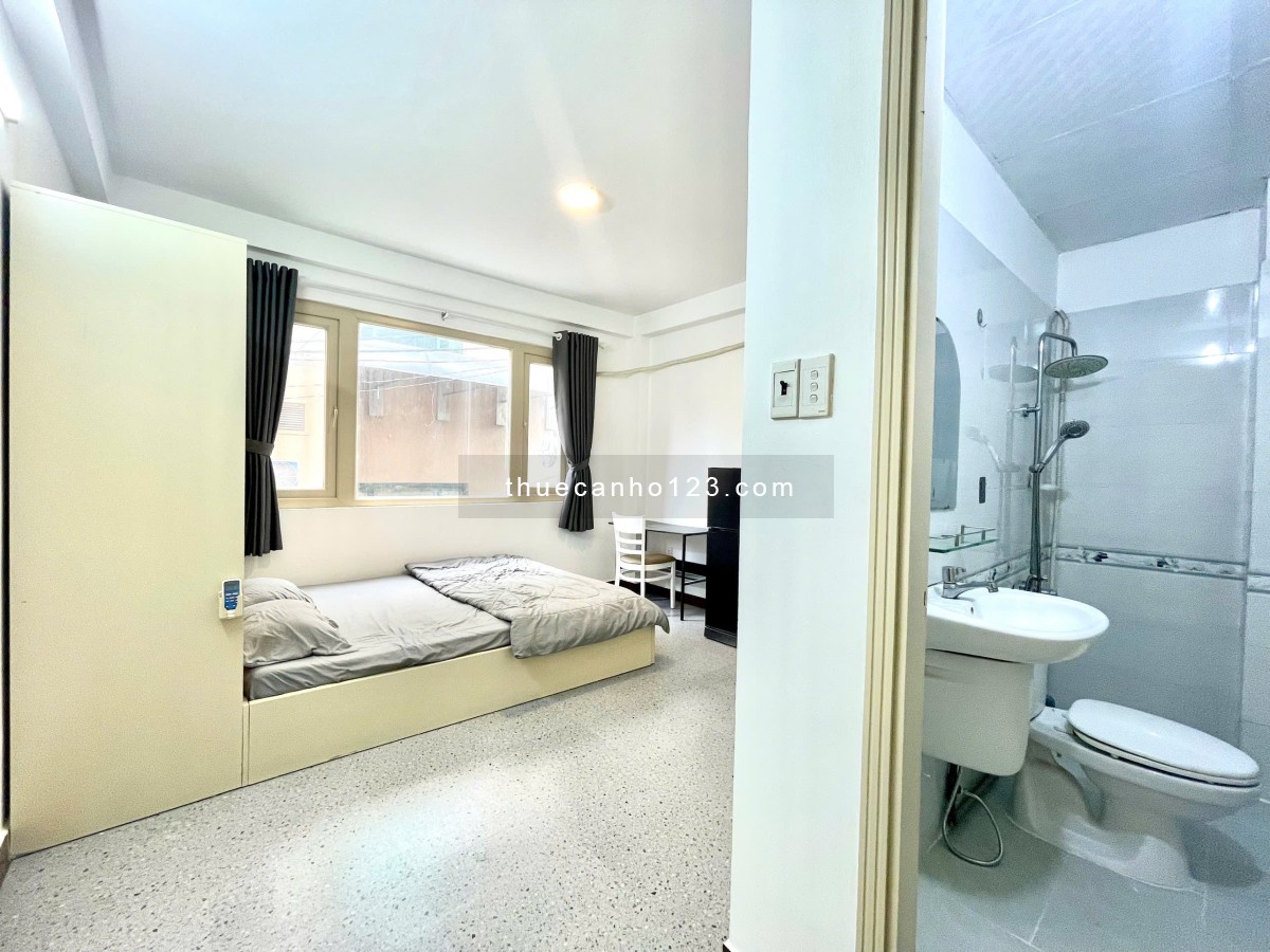Cho thuê trọ Studio cửa sổ giá rẻ Q1, gần chợ Bến Thành, công viên 23/9, phố đi bộ, Saigon Center, T