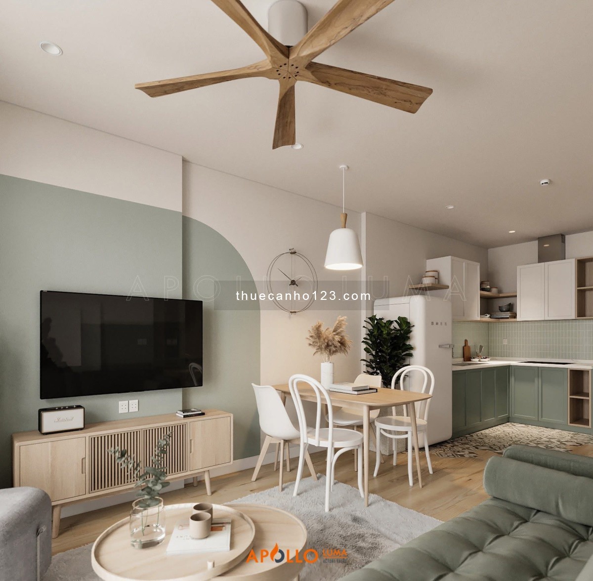 Chdv studio/1PN/2PN cao cấp, cửa sổ lớn – Thang máy gần sân bay Tân Sơn Nhất – Vòng xoay Lăng Cha Cả