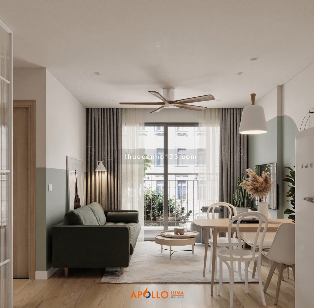 Chdv studio/1PN/2PN cao cấp, cửa sổ lớn – Thang máy gần sân bay Tân Sơn Nhất – Vòng xoay Lăng Cha Cả