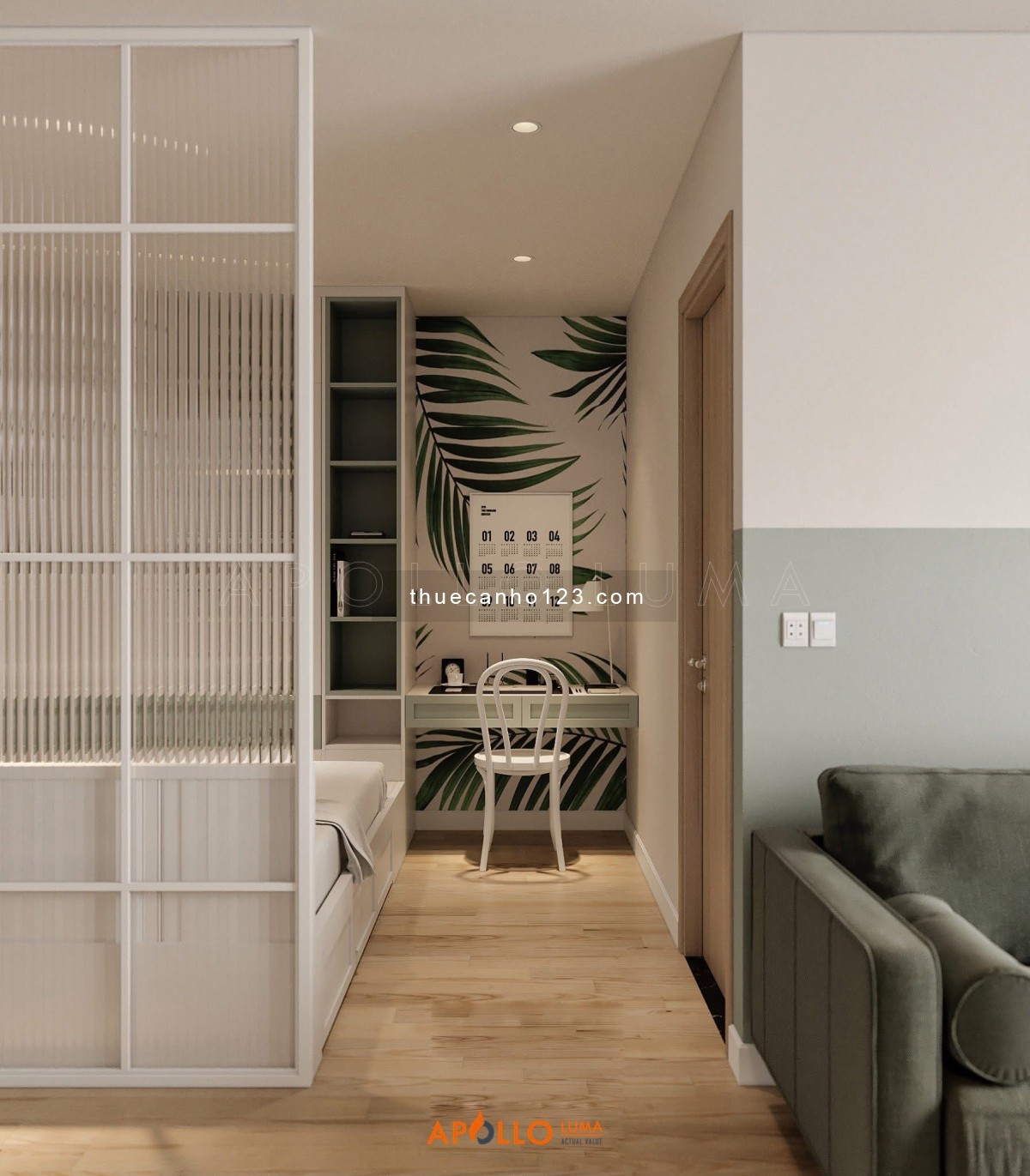 Chdv studio/1PN/2PN cao cấp, cửa sổ lớn – Thang máy gần sân bay Tân Sơn Nhất – Vòng xoay Lăng Cha Cả