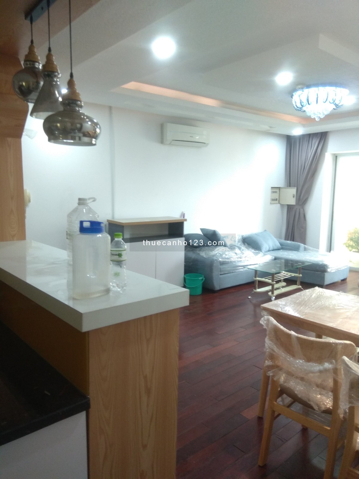 Cho thuê chung cư Hùng Vương Plaza, 3PN 3WC FULL NỘI THẤT - 22 triệu