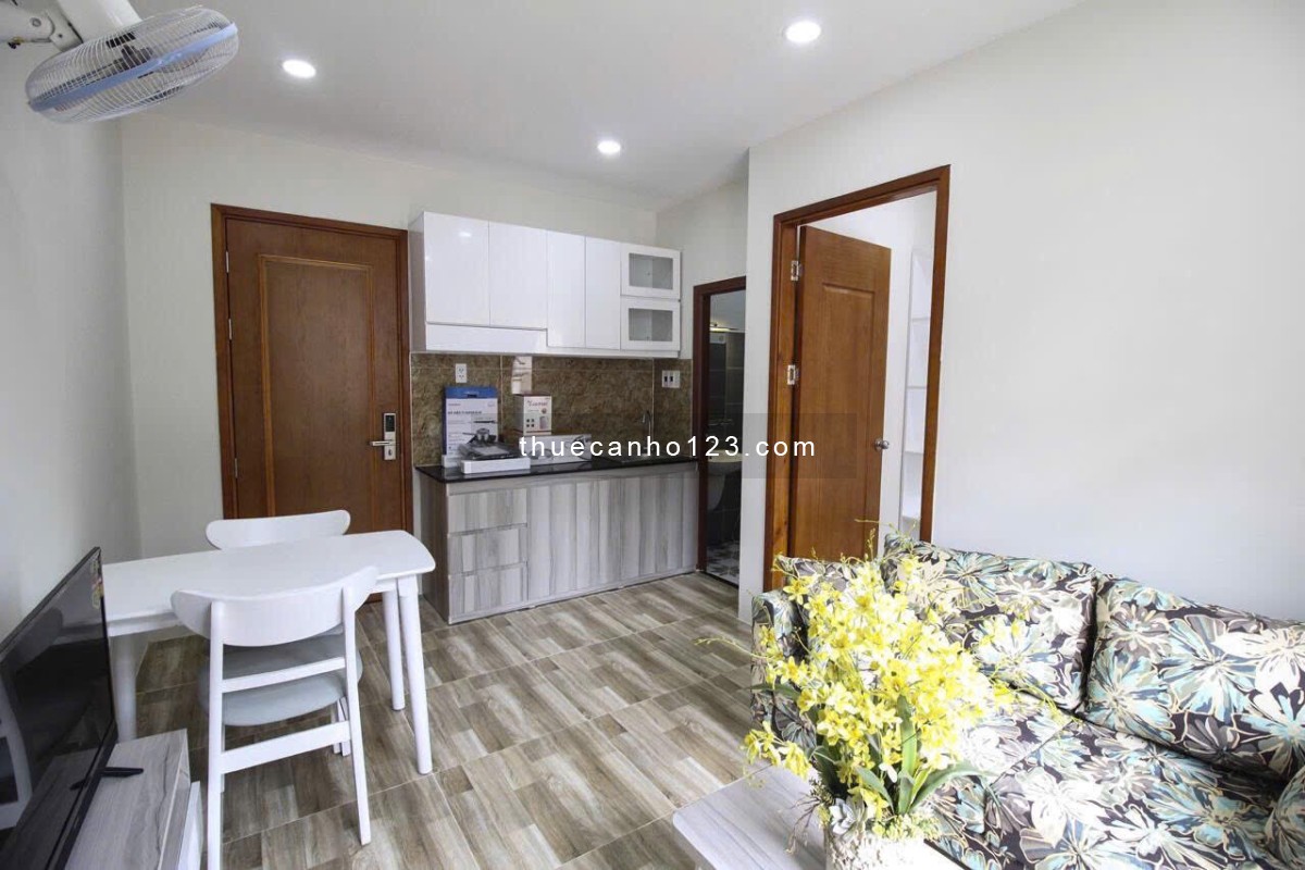 Căn hộ 1pn ban công full nội thất rộng thoáng gần cv Hoàng Văn Thụ, Lăng Cha Cả quận Tân Bình