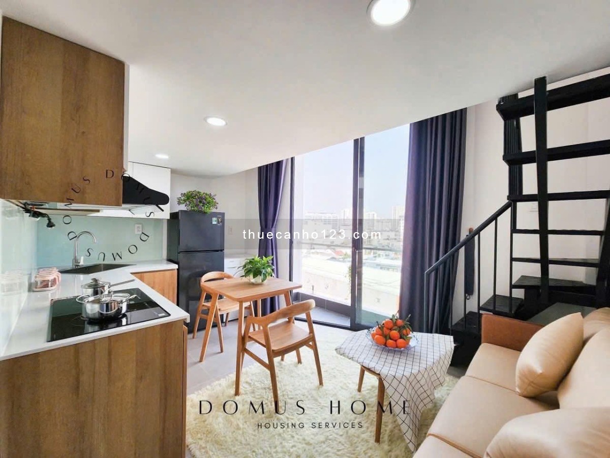 Duplex ban công Full nội thất - Nằm trong lòng quận 7, gần khu vực sầm uất như Lotte Mart, Crescent.