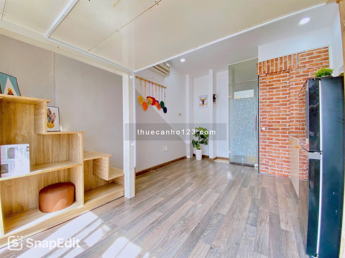 Duplex/studio xinh – Mới keng – Thoáng, gần công viên Gia Định – Sân bay – Tiện qua Phú Nhuận