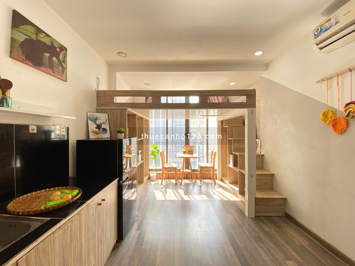 Duplex/studio xinh – Mới keng – Thoáng, gần công viên Gia Định – Sân bay – Tiện qua Phú Nhuận