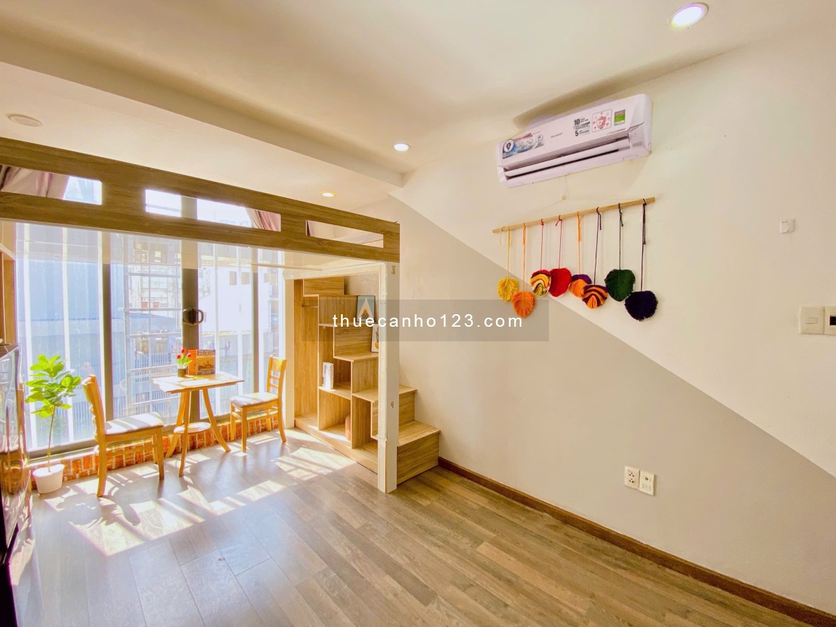 Duplex/studio xinh – Mới keng – Thoáng, gần công viên Gia Định – Sân bay – Tiện qua Phú Nhuận