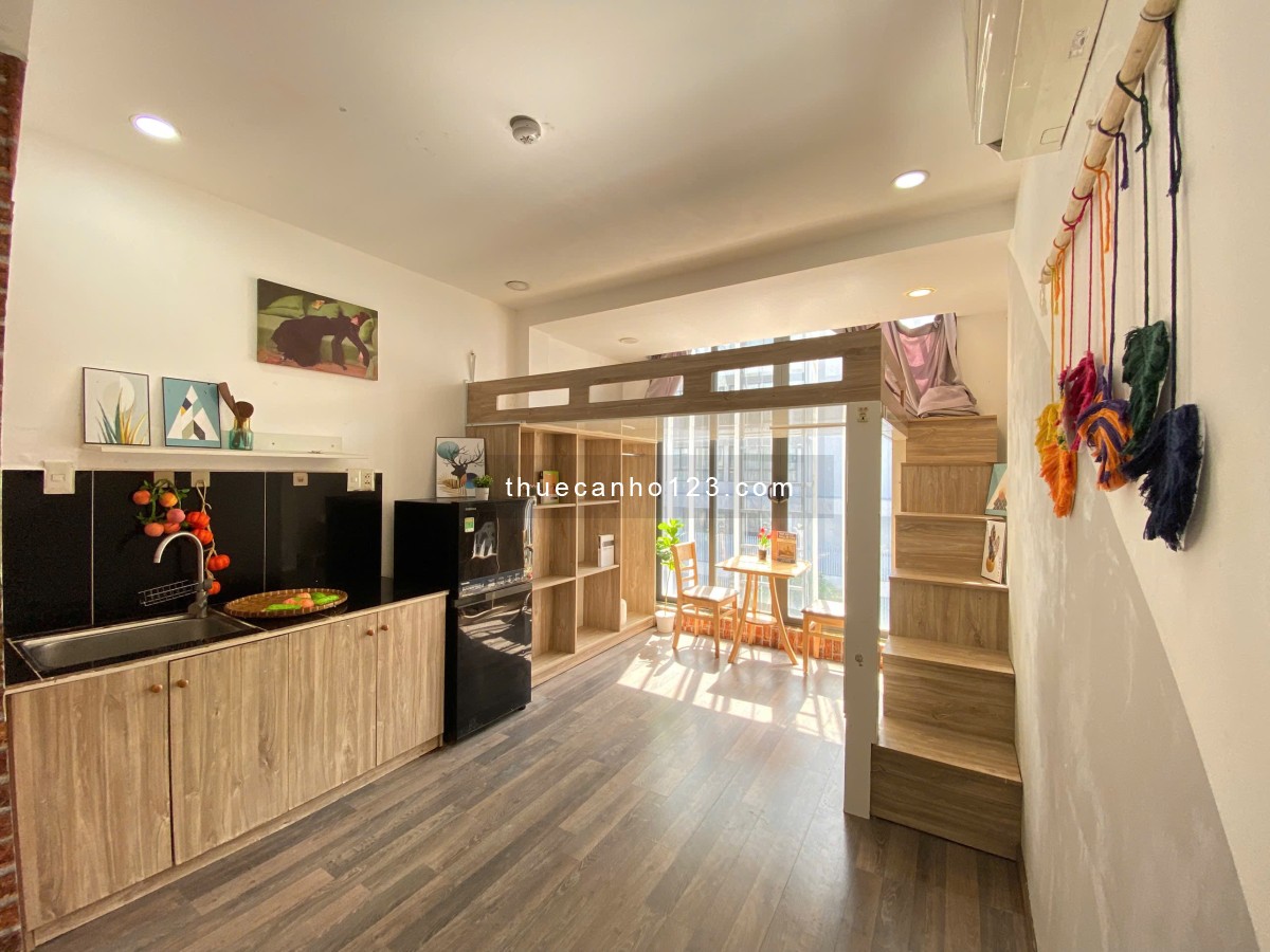 Duplex/studio xinh – Mới keng – Thoáng, gần công viên Gia Định – Sân bay – Tiện qua Phú Nhuận