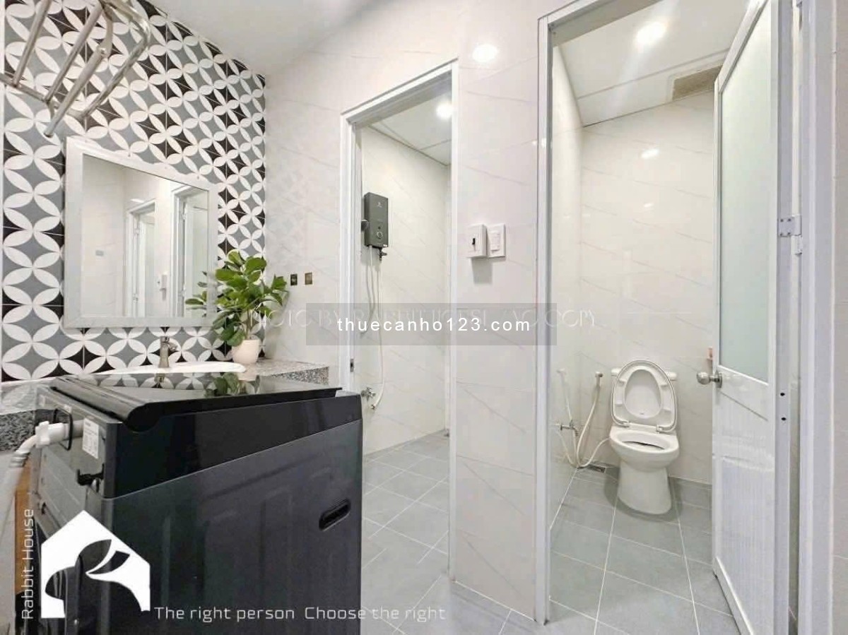 Căn Hộ 1PN Mới Keng Ban Công - Bếp Rộng - Ánh Sáng Tự Nhiên - Thang máy Gần Vòng Xoay Lăng Cha Cả